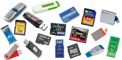 Immagini delle classiche Pen Drive o Flash Memory in commercio e che PenProtect può proteggere